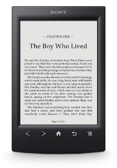 Sony PRS-T2 - eBook-Lesegerät - 2 GB - 15.2 cm ( 6' ) , PRST2BC.CE7 Schwarz