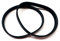 2er-Pack Hobel--Antriebsriemen 135J6 für Delta 22-540 22-546 TP300, Ryobi AP10, WEN 6550