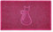 Nicoman CAT Embossed Shape Door Mat Dirt-Trapper Washable Barrier Doormat-(Use Indoor or Sheltered Outdoor)-(75x44cm/29.5x17.3inches,Medium) Pink