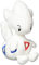 Pokemon Center Original Pokemon Fit 3rd Series Plüschtier Togetic Togetic