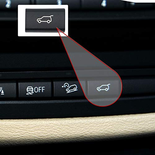 TTCR-II 1PC Heckklappe Schalter knopf Kompatibel mit BMW X5 E70/X6 E71 | Entriegelungsschalter für Heckklappe Kompatibel mit BMW X5 E70 2006-2013 / X6 E71 2008-2014