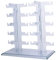 POFET Acryl-Sonnenbrillen-Organizer, zweireihig, für 10 Paar, für Brillen, Präsentationsständer (transparent)