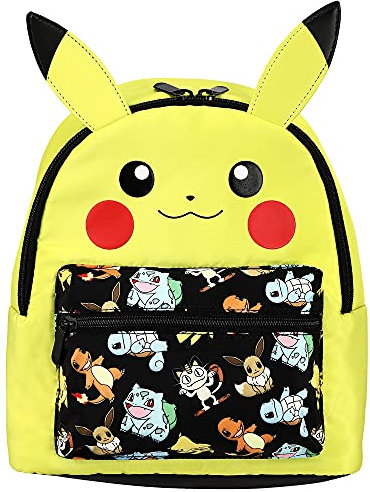 Pokemon's Pikachu bezaubernder Mini-Rucksack mit 3D-Ohren, Pokemon, OSFA, Modern
