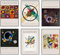 Hambient Poster Set, Wohnzimmer Deko Schlafzimmer, Zimmer - Wanddeko, Wandbilder - 4 Aesthetic Bilder 21x30 cm OHNE Bilderrahmen (Arte Astratti Kandinsky)