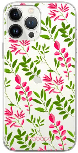 Funda para teléfono móvil de ERT Group para Apple iPhone 7 Plus/ 8 Plus Original y con Licencia Oficial de Babaco con diseño Plants 013, parcialmente Transparente