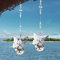 Seasboes 2 atrapasueños de cristal para colgar, diseño de Feng Shui, para decoración de jardín