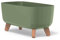 Gardening Naturally Indoor Plant Pot Zinnia Stylish and Durable Planter for Houseplants (Trough Pot 40cm x 20cm - Green)