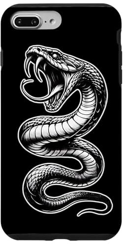 iPhone 7 Plus/8 Plus Snake Serpent Coil Cobra Venom Blackwork Case
