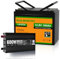 ECO-WORTHY LiFePO4 batteria 100 Ah 12 V e inverter da 600 W con protezione BMS a bassa temperatura, batteria al litio da 1280 Wh per camper, impianto solare, barca, casa, kit solare, campeggio