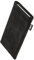 fitBAG Classic Black custom tailored sleeve for Apple iPhone 16 Pro Max 6.9 | Made in Germany | Genuine Alcantara pouch case cover with MicroFibre lining for display cleaning
