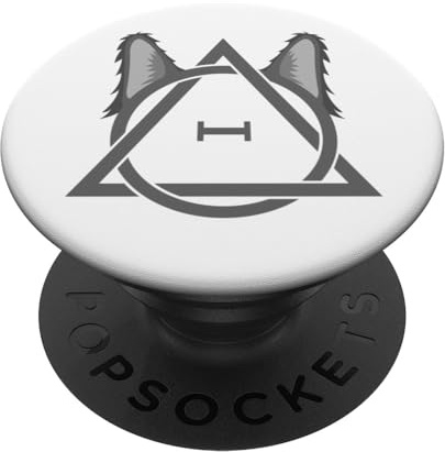 Wolf Therian Symbol PopSockets Klebender PopGrip