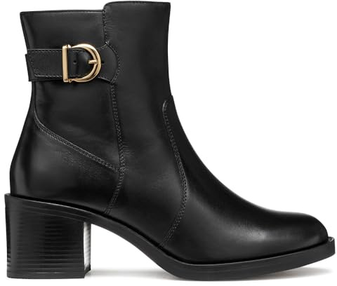 Geox WOMAN D SERILDA 60 ANKLE BOOTS BLACK 37.5_EU