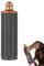 BCENG 40 mm Lockenwickler 2in1 Multi-Styler Haar Lockenwickler Aufsatz für Dyson Airwrap Styler HS05 HS01lange Lockenwickel-Aufsätze Haartrockner goldfarben