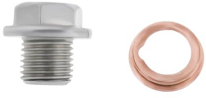 Briny River Tappo Di Scarico Coppa Olio Motore Auto M12x1,25 11128-01M0B Compatibile Con Nissan Rogue Altima Sentra Kicks