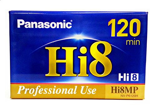 Panasonic 8mm Camcorder Video Tape, 120 min Format, 1 Count