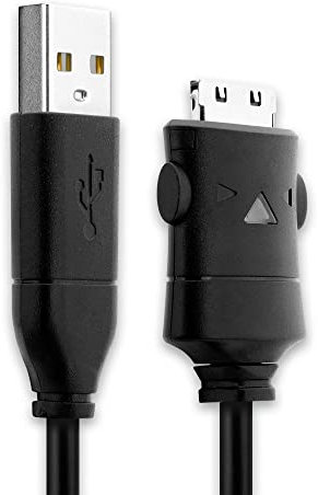 subtel Cavo USB 1.5m compatibile con Samsung i7 i70 i85 NV3 NV8 NV10 NV11 NV15 L70 L730 L830 DigiMax S800 i6 i5 Filo carica Cavetto dati USB A 2.0 PVC nero, per fotocamera