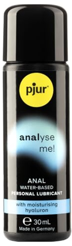 pjur analyse me! Moisturising - Gleitgel auf Wasserbasis - für komfortablen Analverkehr - für Sex Toys geeignet (30ml)
