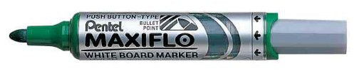 Pentel 5 Stück Marker für Whiteboard MWL5S MWL5 M grün