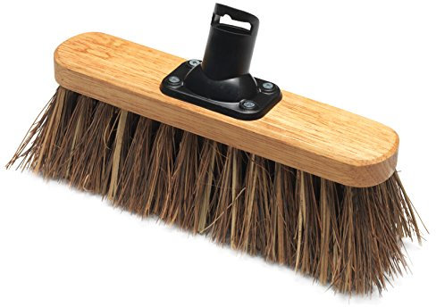Addis 513874 265mm Stiff Broom Head, Varnished
