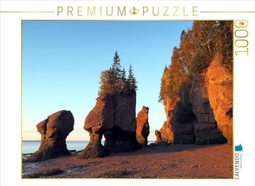 CALVENDO Puzzle Hopewell Rocks, Bay of Fundy | 1000 Teile Lege-Größe 64 x 48 cm Foto-Puzzle für glückliche Stunden