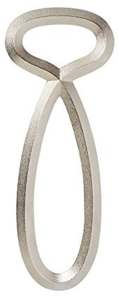 Unbekannt Flaschenöffner 'Flaschenfreund' Silber - Räder Design