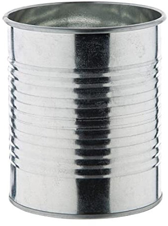 Olympia Tin Can Serving Cup 90 X 110mm Restaurant Grey for Better Experience