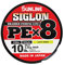 Sunline Erwachsener Siglon Braid Pe X8 Light Green 0.132mm-4.5Kg-150Mt, 0.132MM-150MT-4.5KG