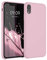 kwmobile Cover per Apple iPhone XR Custodia - Back Case per Smartphone in Silicone TPU - Protezione Gommata - rosa vintage