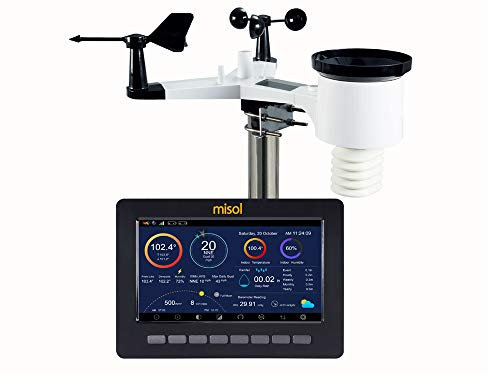 MISOL Wireless weather station connect to WiFi, upload data to web (wunderground)/Station météo sans fil se connecter au WiFi, télécharger des données sur le Web (réseau sans fil)