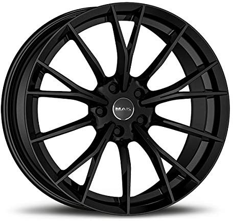 MAK FABRIK-D LEICHTMETALLRADER GLOSS BLACK 9.5x19 5X112 ET 44