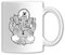 Luckyprint Shiva Ganesha Hindu God Art Keramikbecher