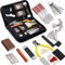 45 pcs Kit d'outils de nettoyage pour guitare, Bprtcra Kit d'outils de réparation de guitare - Pour instrument à cordes - Cadeau pour joueur de guitare