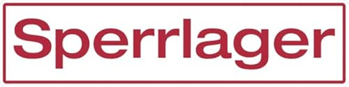 Dreifke® Hinweisschild, Sperrlager Aluverbund 600x150mm