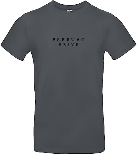 Parkway Drive Glitch Männer T-Shirt Charcoal L 100% Baumwolle Band-Merch, Bands, Nachhaltigkeit