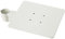 WALL Video Game Console Shelf, Videospielkonsolenablage für TV-Ständer A2 Low Type, Satinweiß