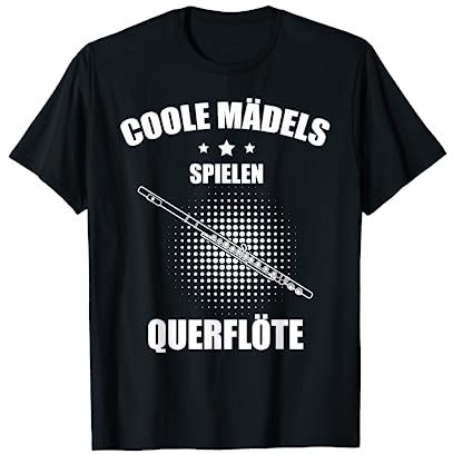 Querflötist Querflöte T-Shirt
