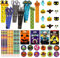 60 Pezzi Gadget Halloween Bambini,Halloween Giocattoli per Bambini,Regalini Halloween Bambini,Halloween Decorazioni Accessori Addobbi,Halloween Gadget Festa Compleanno Regalo Bambini