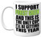 Funny Football Mug Gift for Forest Green Fans - Footy Only Cup - Joke Xmas Birthday Mugs Present Gifts for Son Dad Brother Uncle Colleague Friend Cousin, 11oz Ceramic Dishwasher Safe Coffee Tea Cup