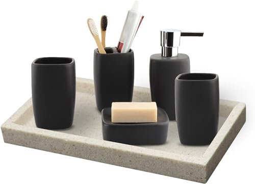 Vassoio per Gioielli in Resina, Piatto per Gioielli in Marmo Rettangolare, Scatola Organizer per Gioielli, Anello Collana Bagno, Vassoio Decorativo Stile Nordico