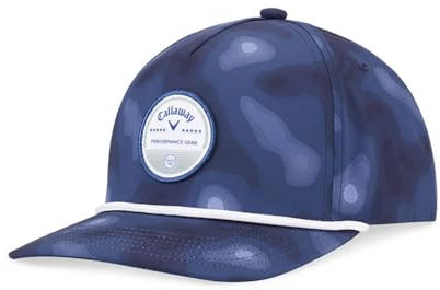 Callaway Uni-Erwachsene Bogey Free Beanie-Mütze, Marineblau Topografisch, Einheitsgröße EU