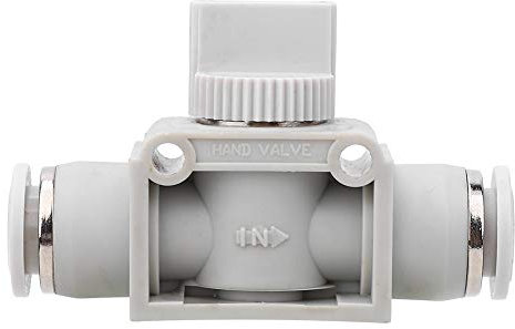 ANKROYU Absperrventil, Kunststoff-HVFF-Schaltventil, Hochleistungs-Absperrventil, Schnellkupplungsanschluss für pneumatische automatische Geräte