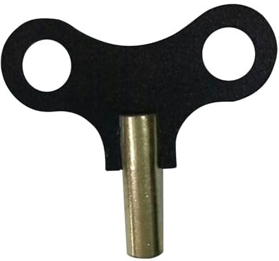 Schlüsseluhr, Aufziehschlüssel für Wanduhren aus Stahl, Uhrenzubehör-Motorsatz für Uhrenreparaturwerkstätten, 5.2 x 5 cm, Einzelnes Attribut