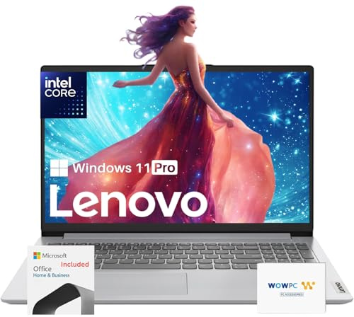 Lenovo Ordinateur portable Premium Series 15 | Dernier modèle | 12 Go de RAM | 1,1 To de stockage (640 Go SSD + 512 Go de stockage externe) | 1 an Office 365 avec 1 To de stockage dans le cloud |