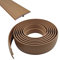 Übergangsprofil Selbstklebend, Breite 50 mm Selbstklebendes PVC-Übergangsstreifen-T-Formteil, Flexible T-Form-Übergangsstreifen für Laminat/MDF und Holzböden (Gelbe Eiche, 5 m)