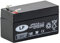 Batterie Rechargeable Landport 12 V 1,2 Ah - Technologie VRLA AGM/Modèle LP12-1.2 - F1/T1 avec Certificat VDS