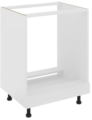 haaus Backofenschrank Karo, Weiß, 60 x 50 x 80 cm