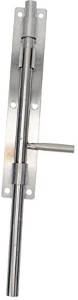 AUTSUPPL Door Latch Bolt with Corrosion Resistance and Smooth Polishing Treatment Stainless Steel Outdoor Extension Gate Ground Latch for Garden, Farm House, and Fence Security