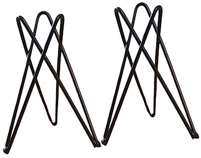 VICASKY per Treppiede in per Piante Aeree 2 Pezzi Design Moderno per Decorazione Domestica Stabilità e Protezione dalla Ruggine