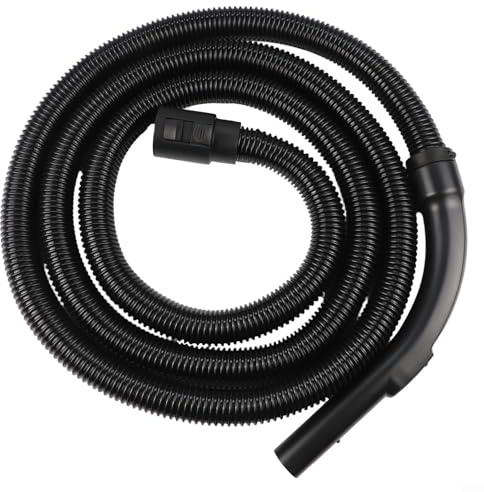 Puupaa Manguera de aspiradora extra larga con puños giratorios dobles y mango compatible con modelos Karcher NT20/30 WD1/WD2/WD3/WD4/WD5/WD6/WD 6 P Premium (11 pies)