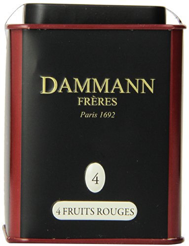 Dammann Frères 4 - Fruits Rouges Boîte100 G , 100 (Lot De 1)